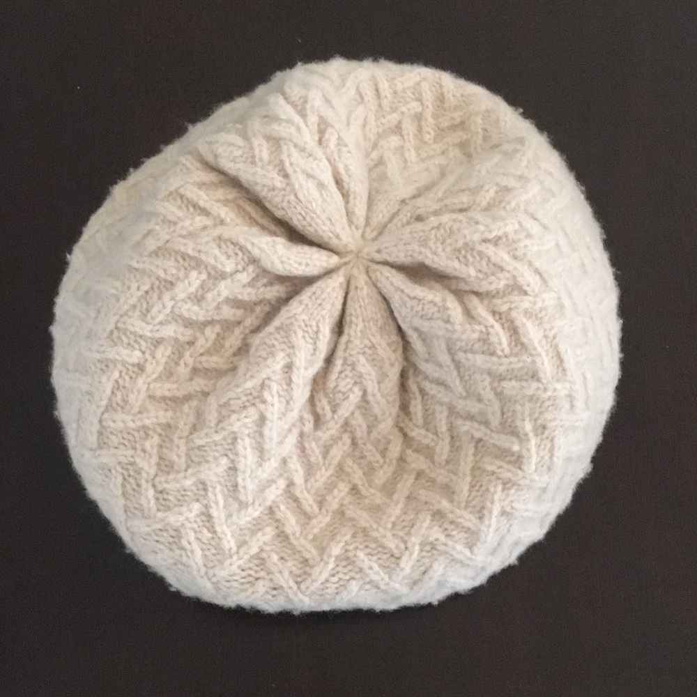 Beret style winter hat